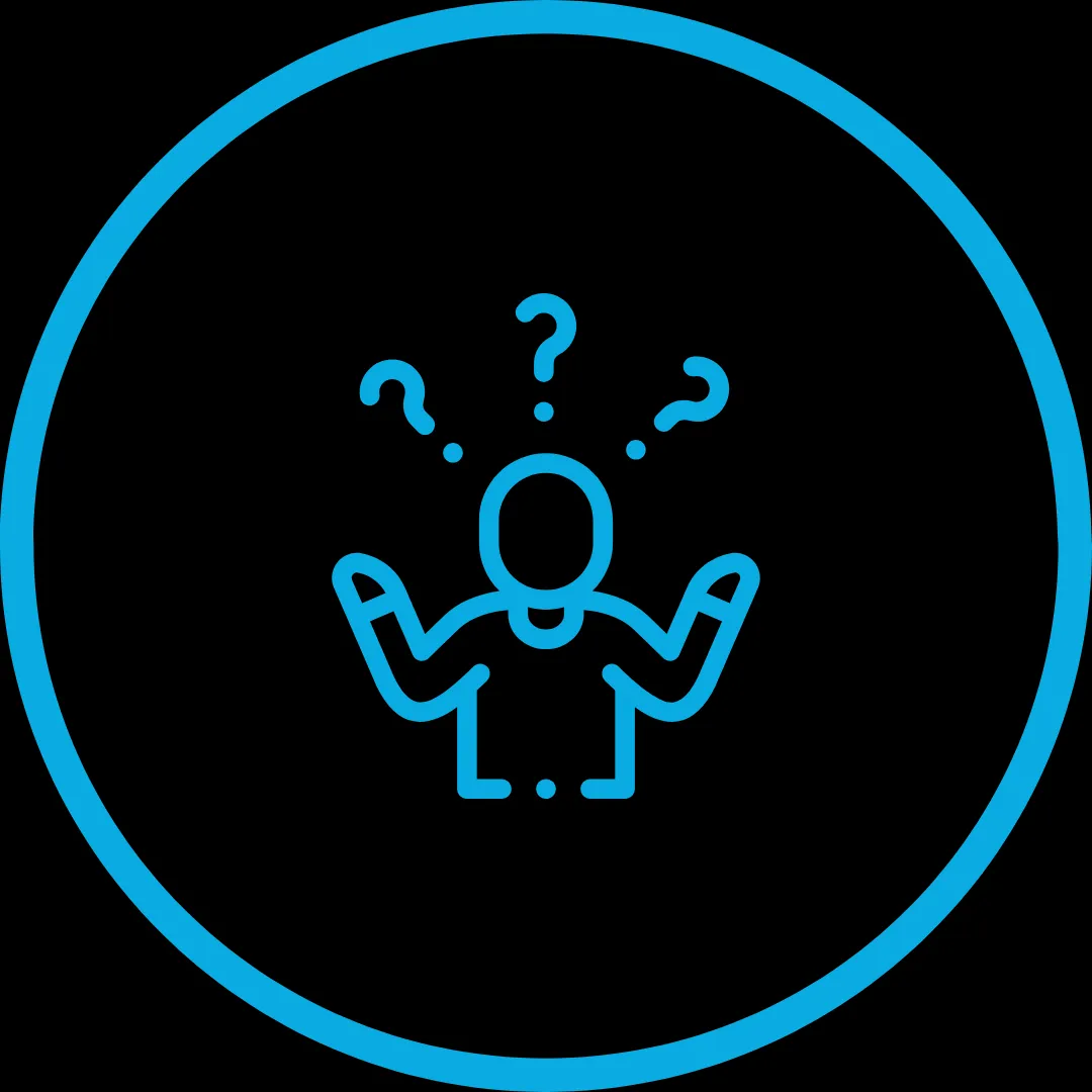 Persona confundida sobre rutinas de ejercicio fitness