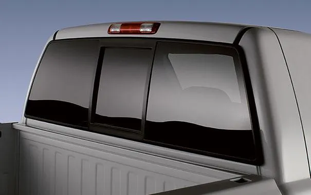 Sliding Back Glass for a Truck