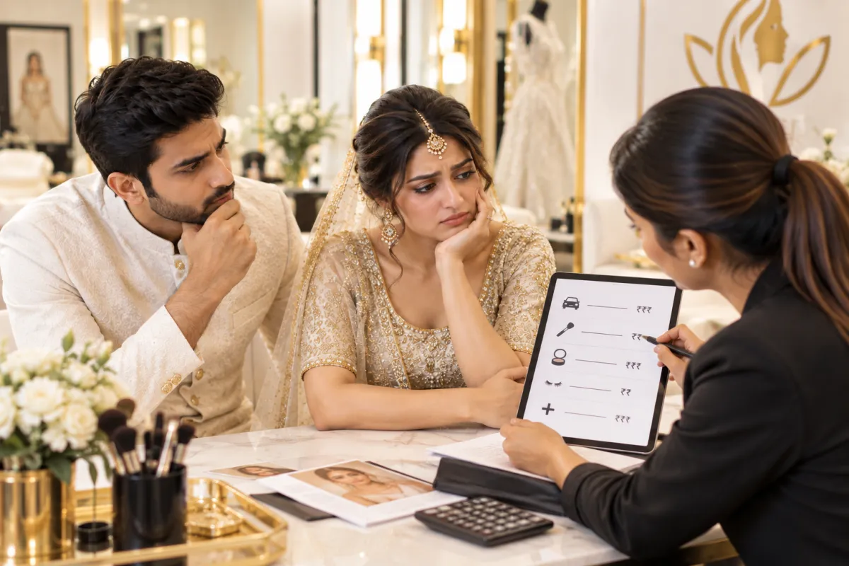 Private Bridal Consultation and Makeup Trial