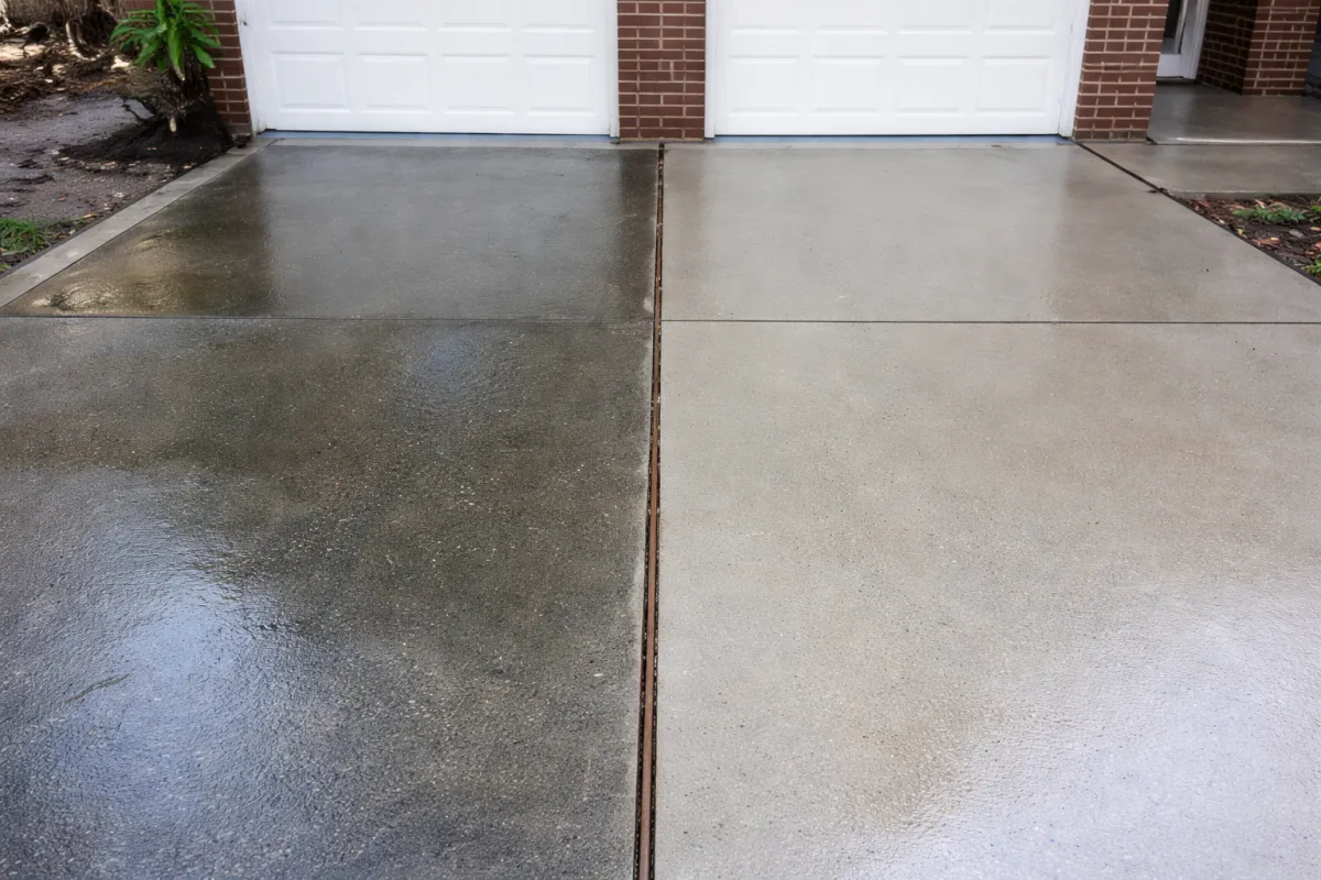 Diverse group of volunteers holding trash bags outdoors