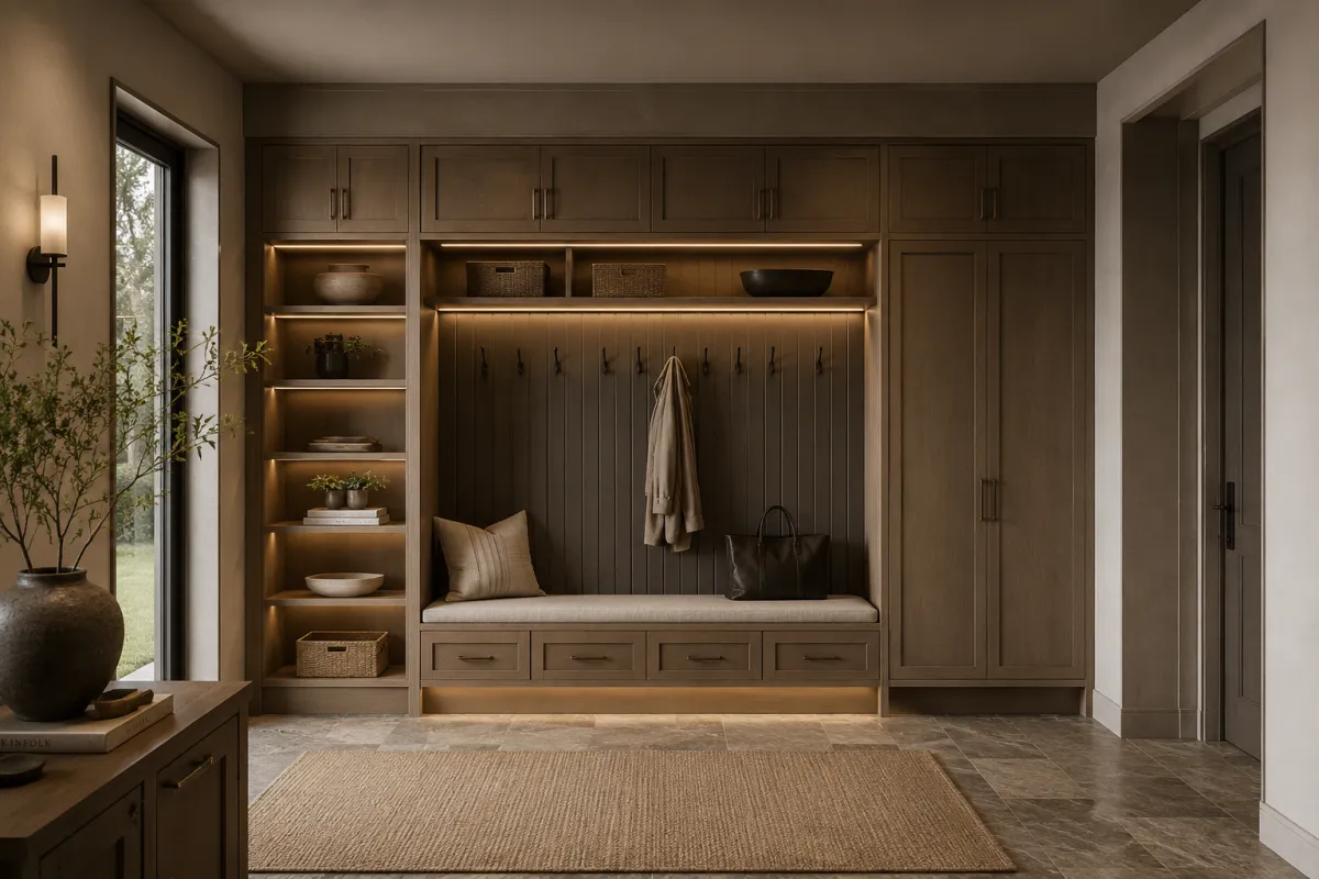 Luxury Mudroom Closet Design Ideas | Clear Closets
