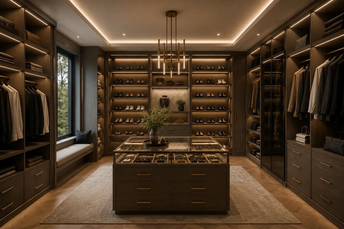 Luxury Master Closet Design Ideas | Clear Closets