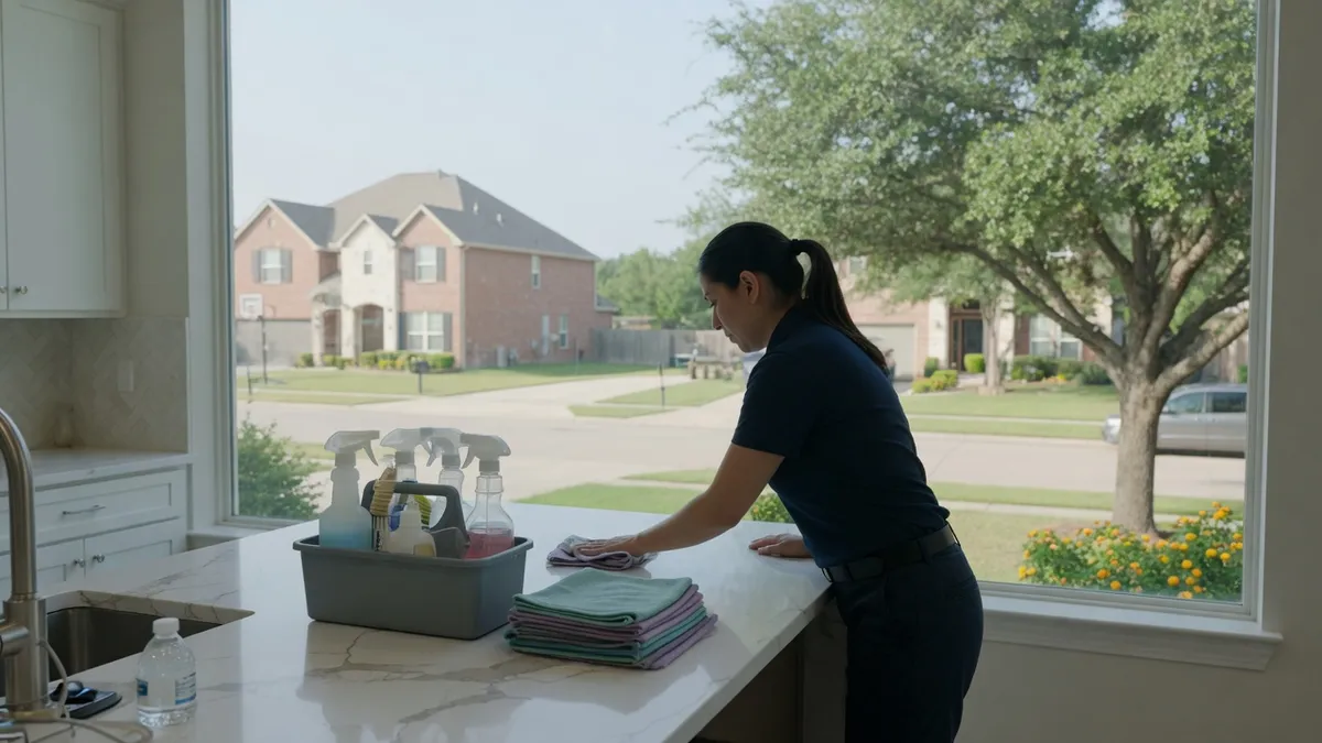Cleaning company local SEO in Dallas-Fort Worth - Ethical AI, Frisco TX