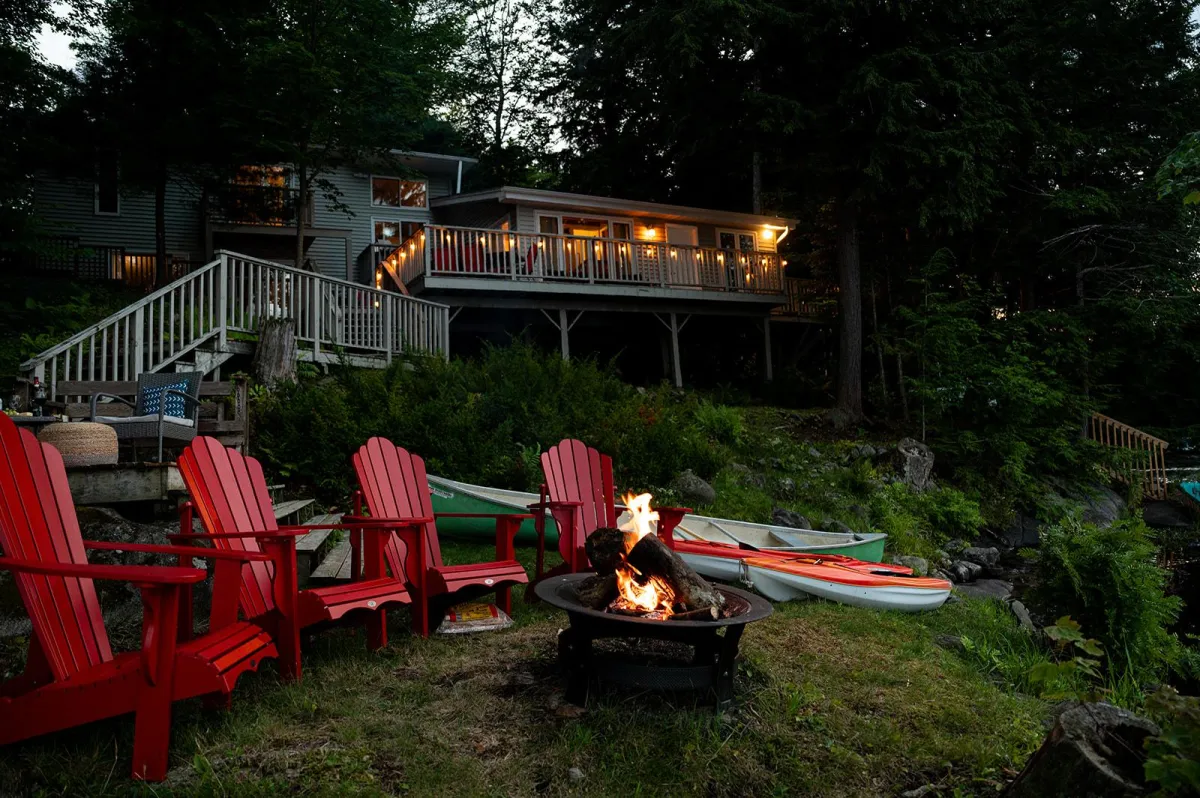 Family enjoying waterfront vacation rental managed by Homeseeker