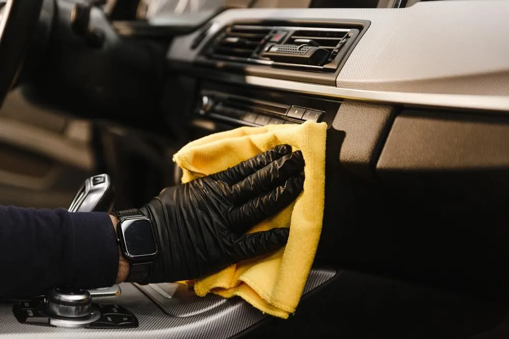 Detail Interior Exterior Deep Clean Steam Clean Disenfect