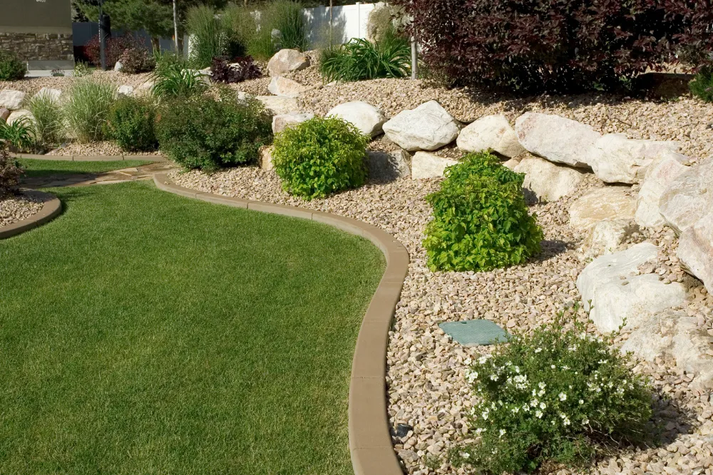 Interior of a professional tire shop