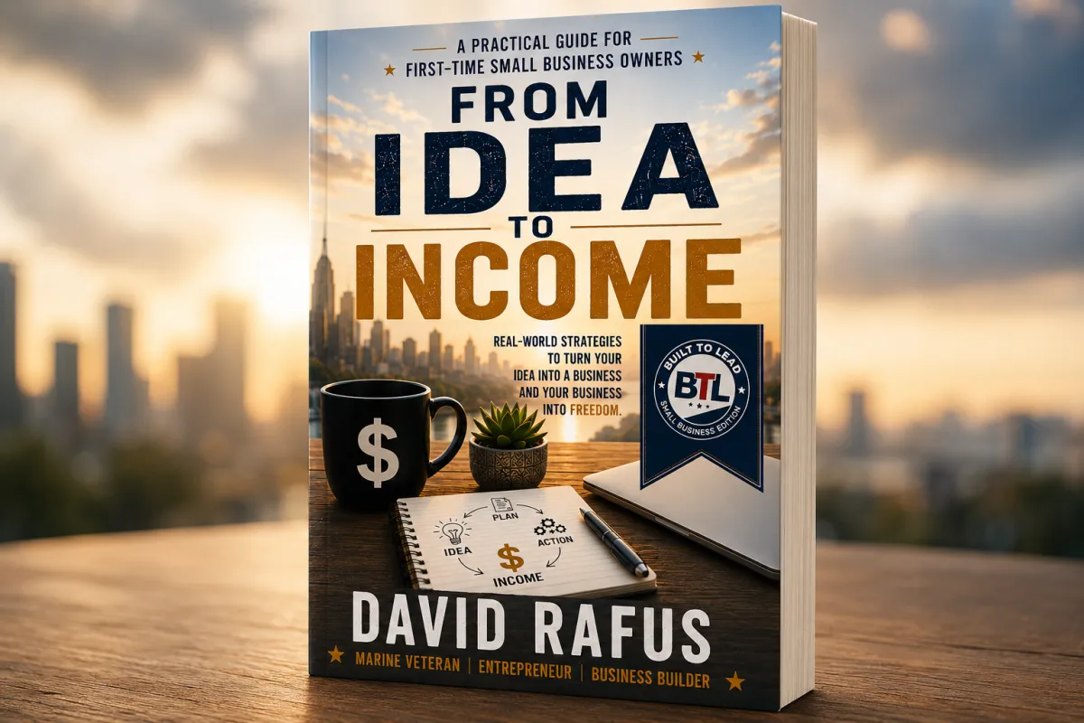 From Idea to Income book cover by David Rafus