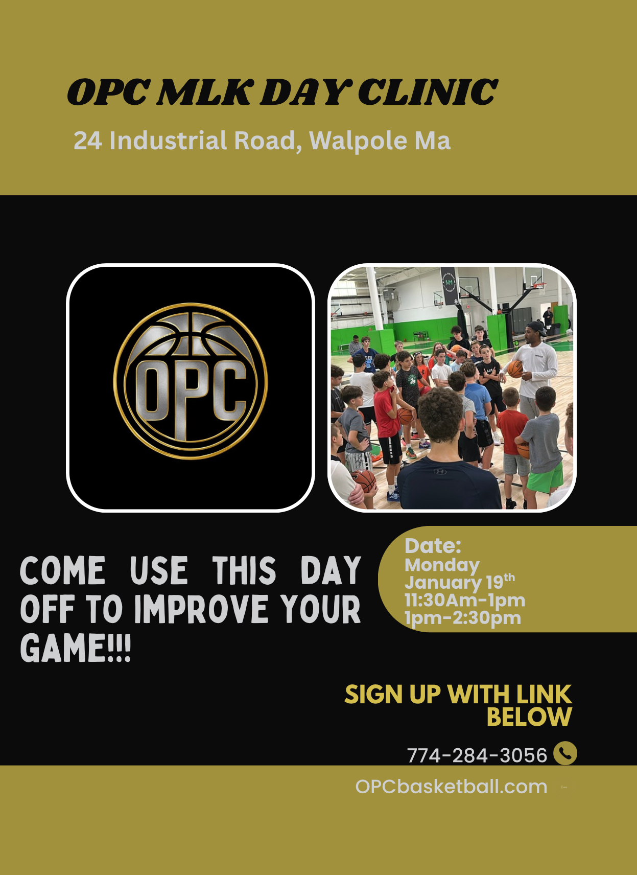 MLK Dy Basketball Clinic Walpole MA