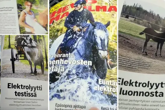Hevosmaailma lehti testasi Green Stallion tuotteen