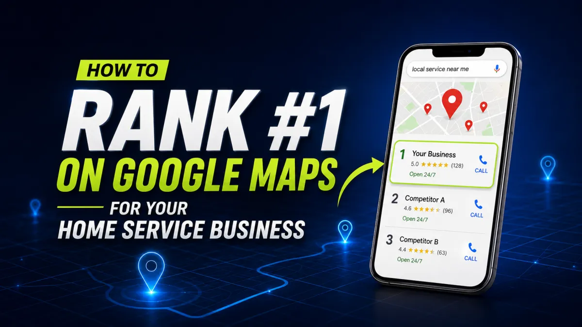 How to Rank #1 on Google Maps for Your Home Service Business