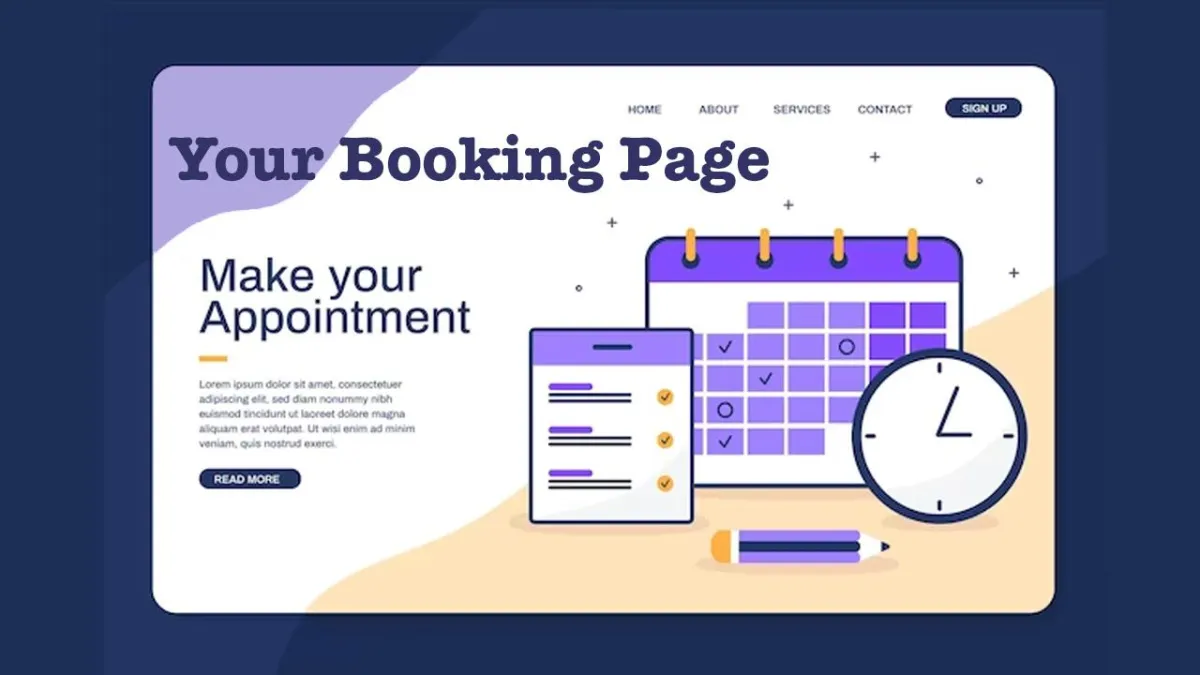 MydemoBot Booking Page
