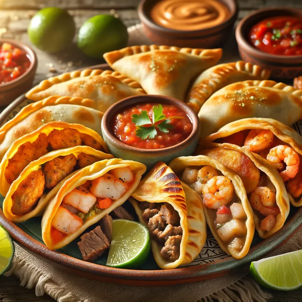 Savory Puerto Rican empanadas available at Tropical Food Shack in Tampa.