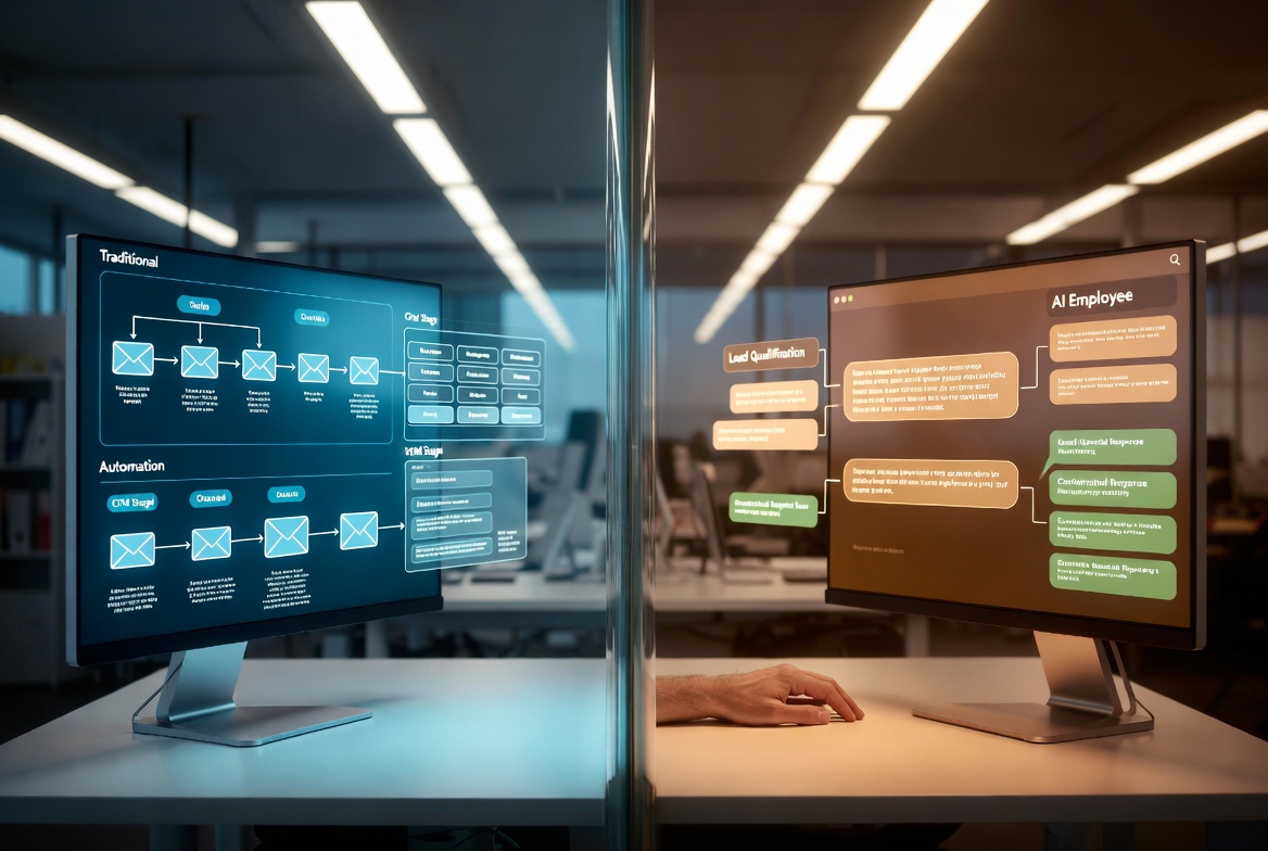 AI Employees vs Traditional Automation Tools: What’s the Difference?