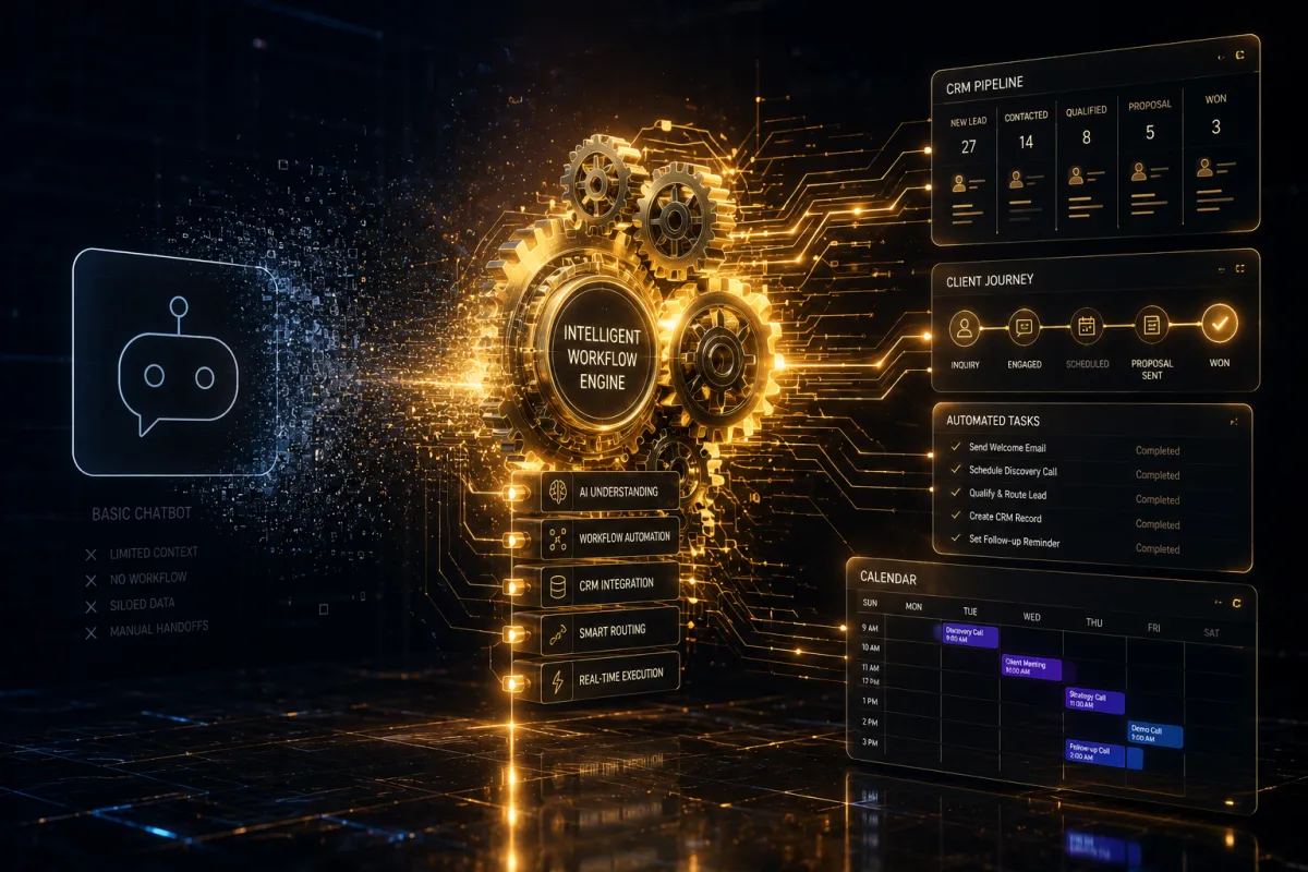 Why Australian Small Businesses Need Full-Workflow AI Agents, Not Glorified FAQ Boxes