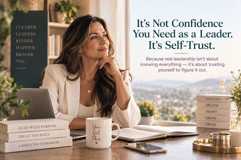 It's Not Confidence You Need as a Leader. It's Self-Trust.