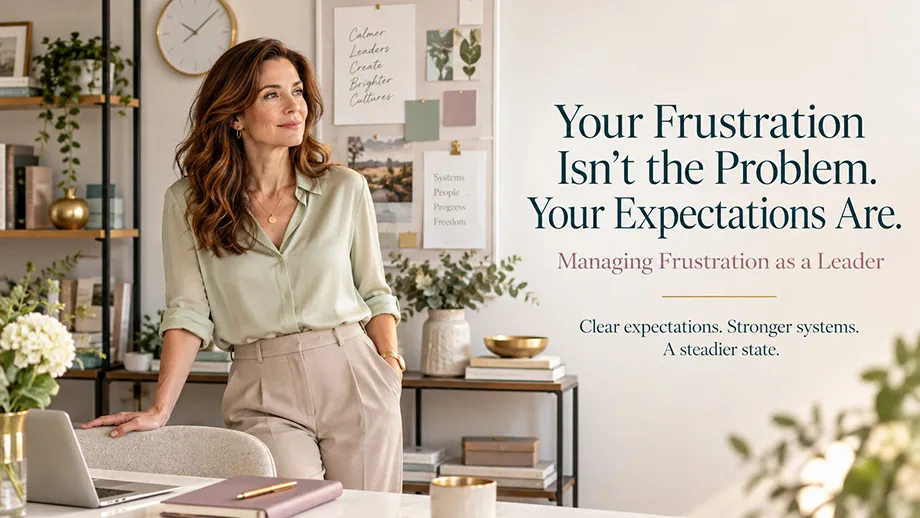 Your Frustration Isn’t the Problem. Your Expectations Are: Managing Frustration as a Leader