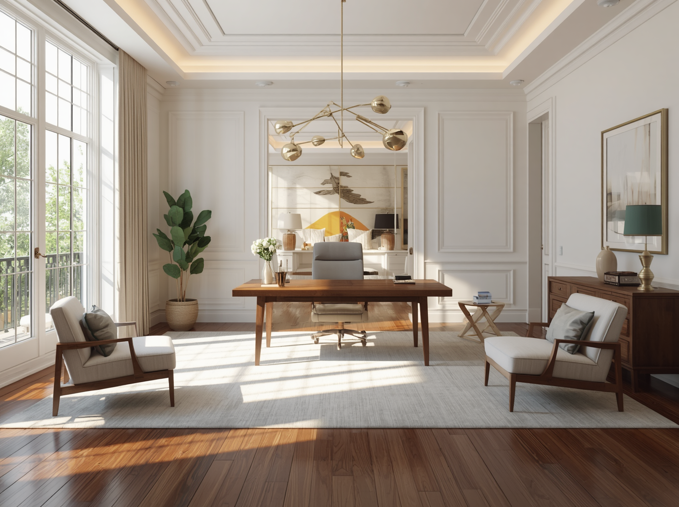 Professional commercial and residential cleaning by A3D Services in Arizona preparing a clean space for summer.