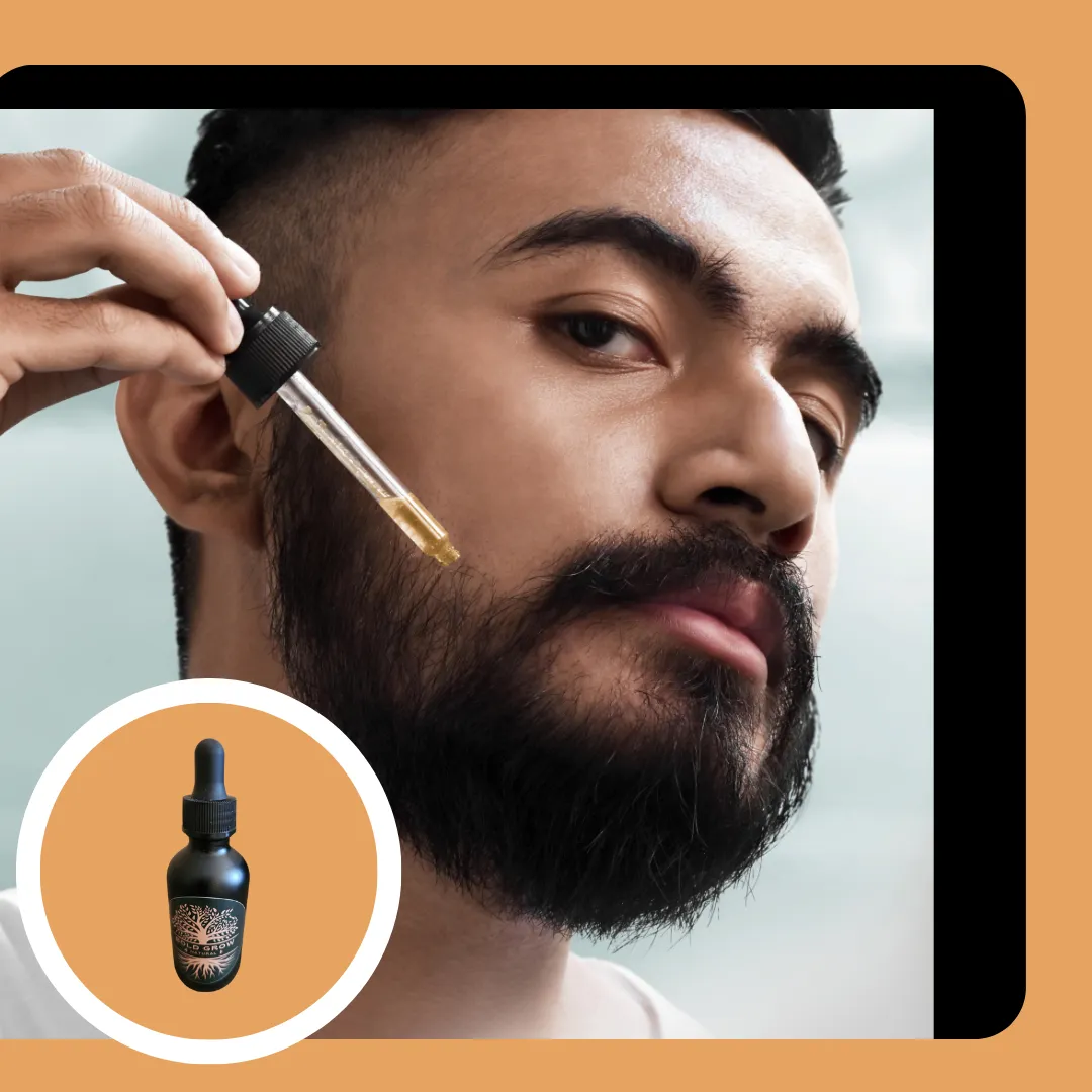 Beard Hair Growth Oil for patchy beard