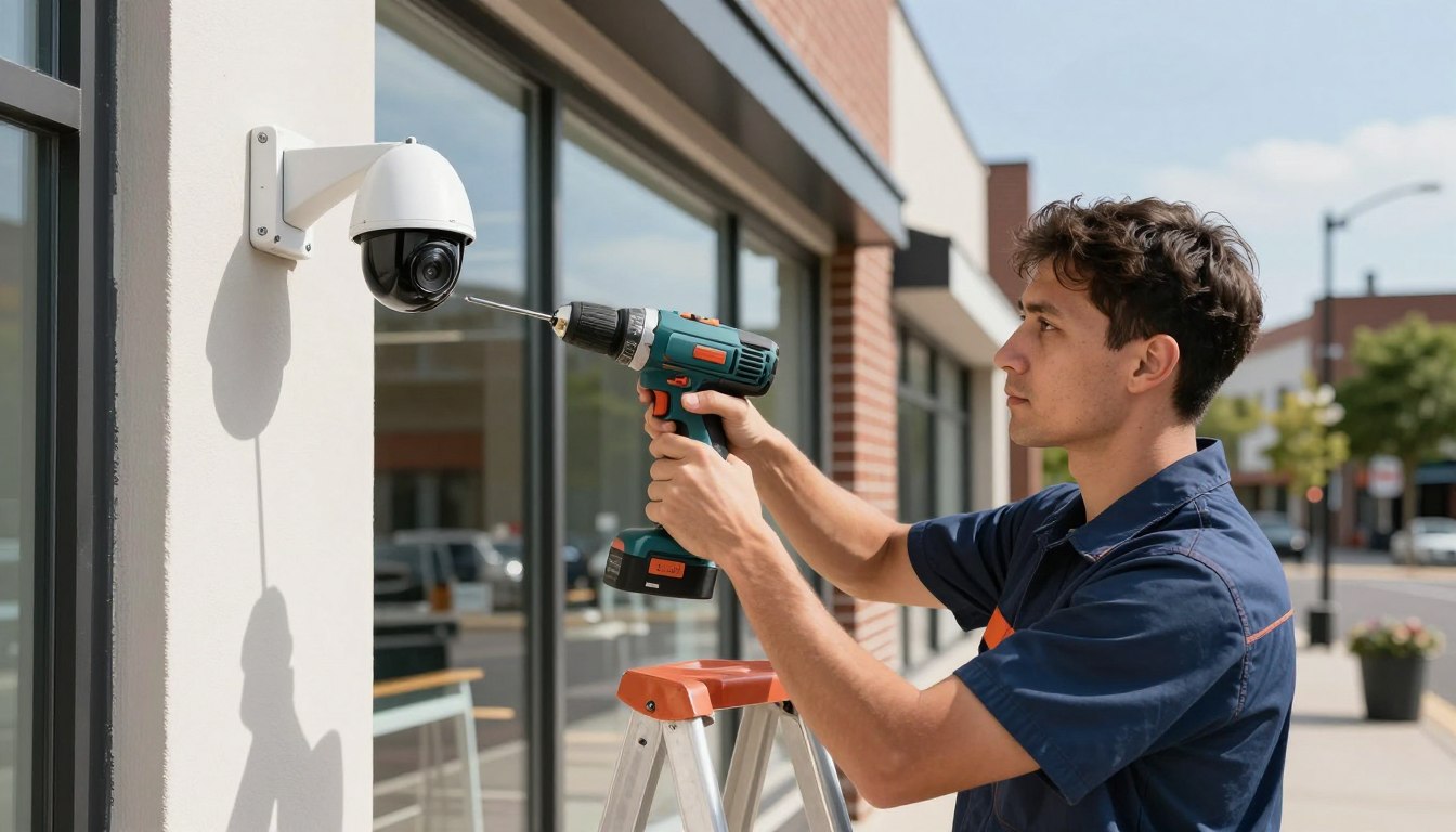 Commercial CCTV Installation for Clearer Business Visibility