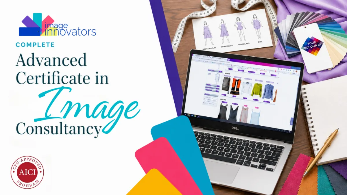 online image consultant course — advanced certifid image consultant training AICI Acredited