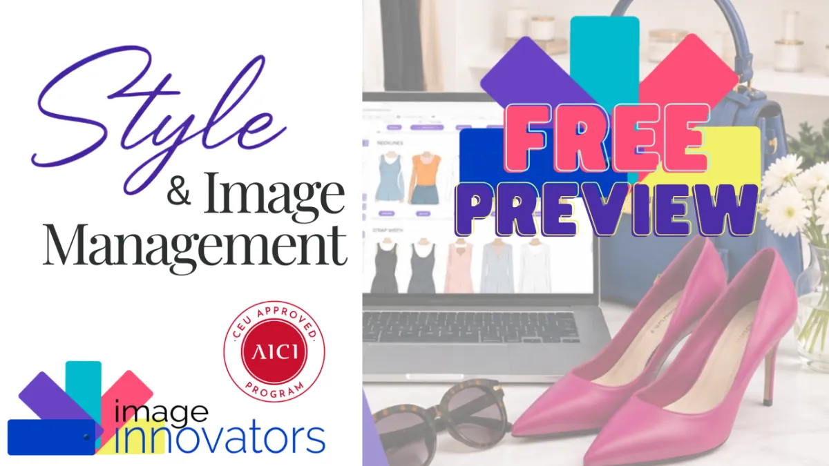 Complimentary Free Training Preview - Style and Image Training - Image Innovators