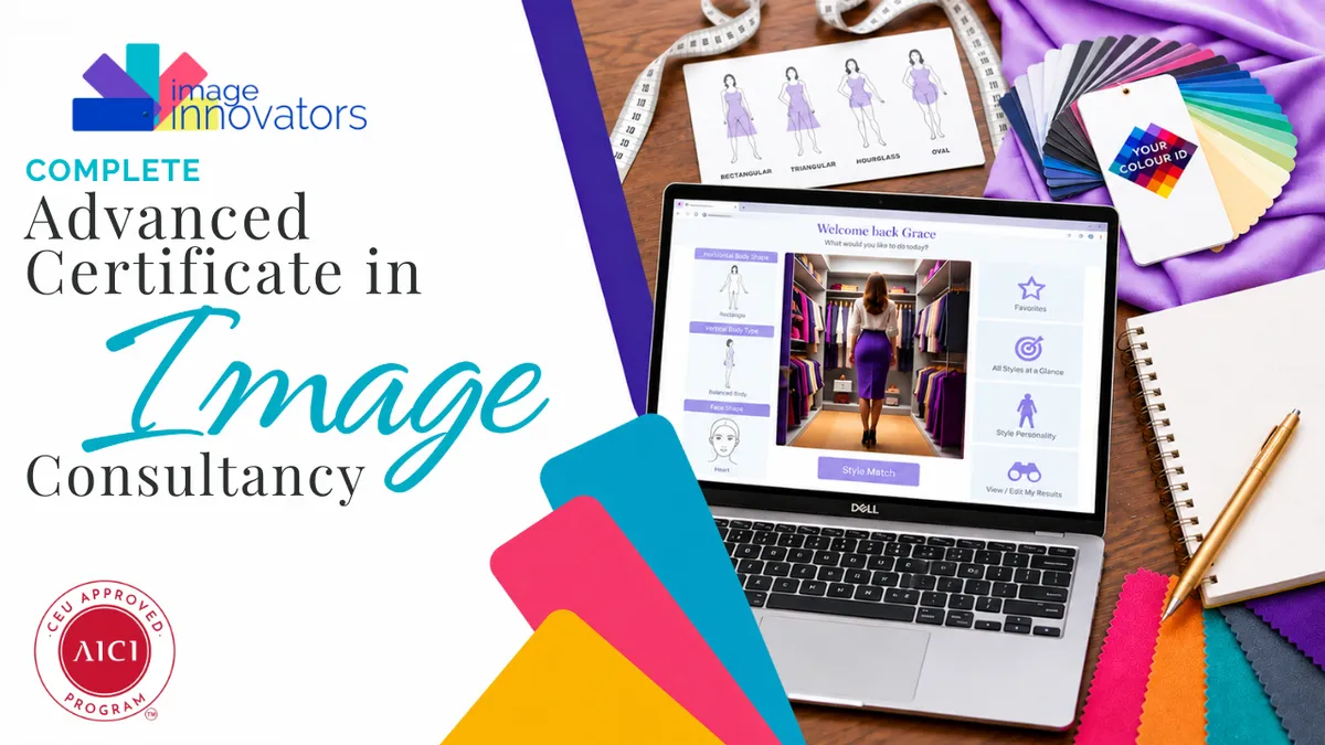 online image consultant course — advanced certifid image consultant training AICI Acredited