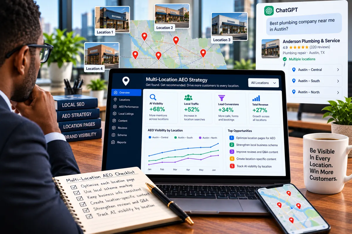 How Multi-Location Brands Can Improve AEO