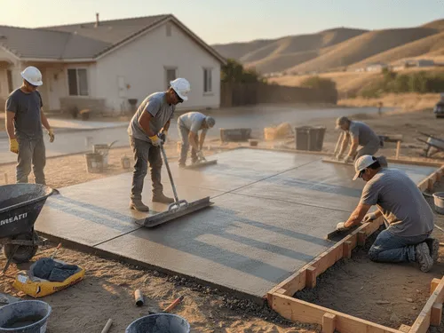 Menifee, CA Concrete Installation