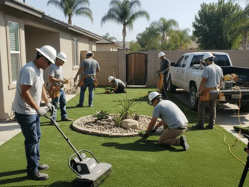 Menifee, CA Artificial Turf Installation