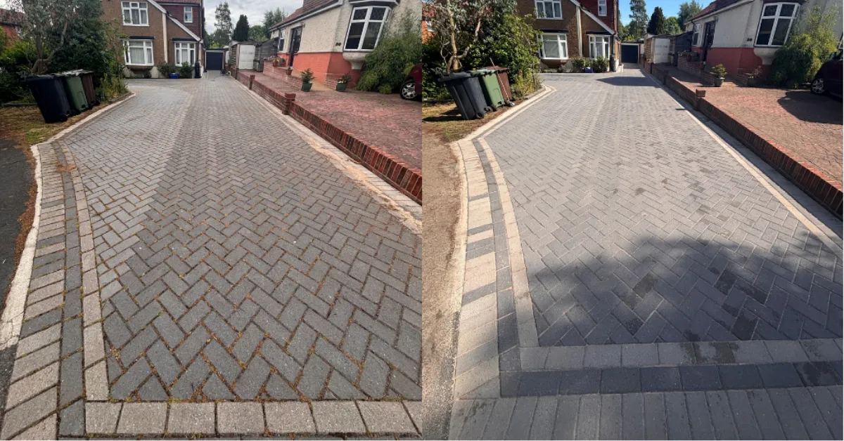 Block Paving Clean & Re-Sand in Maidstone