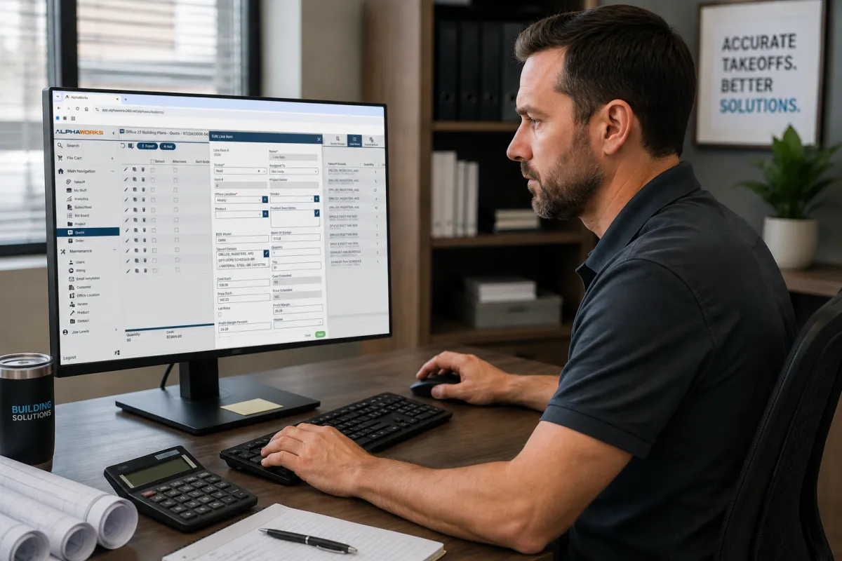Software for contractors and sub-contractors