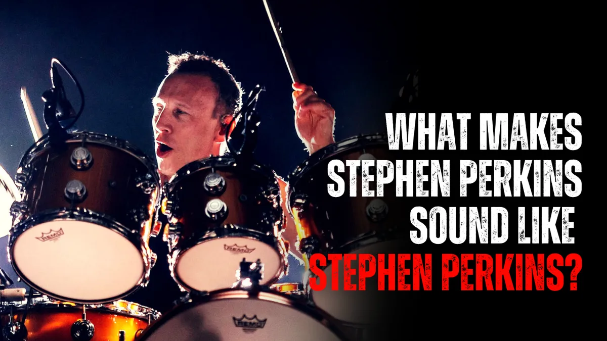 Stephen Perkins drumming
