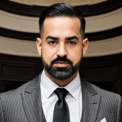 SalTa CEO executive portrait in professional Dubai real estate wealth advisory office