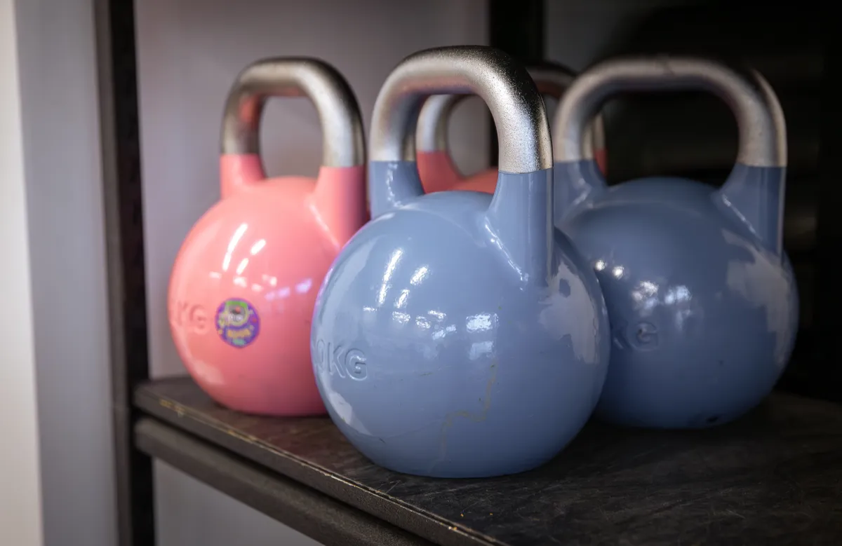 kettlebells