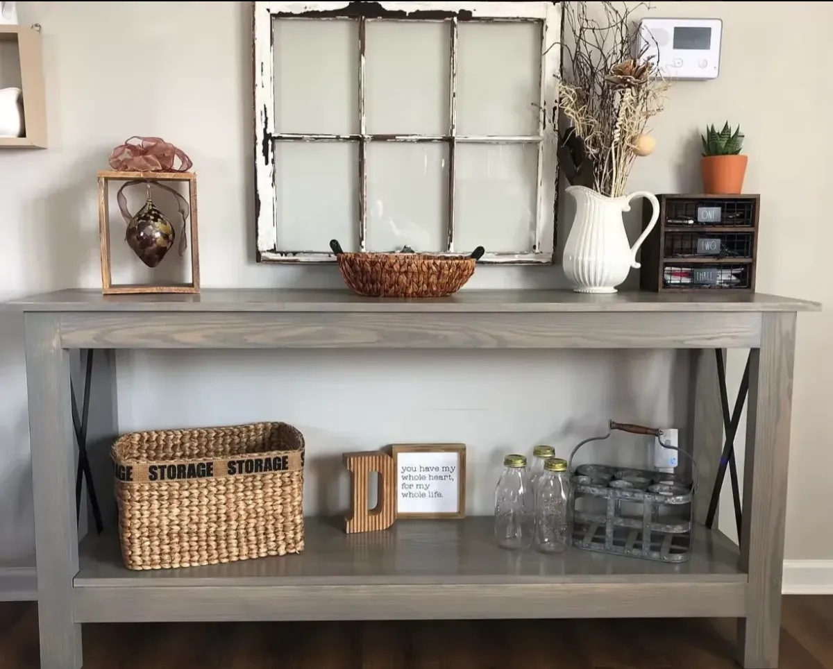 Handcrafted custom hardwood furniture and rustic home decor by Grit and Nails in Graham NC