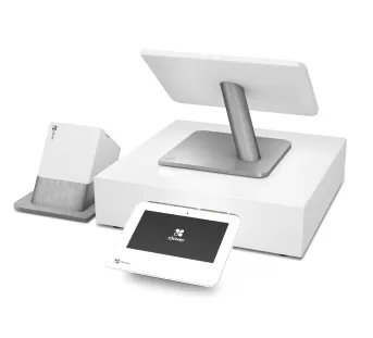 a glass jar filled with coins and a plant