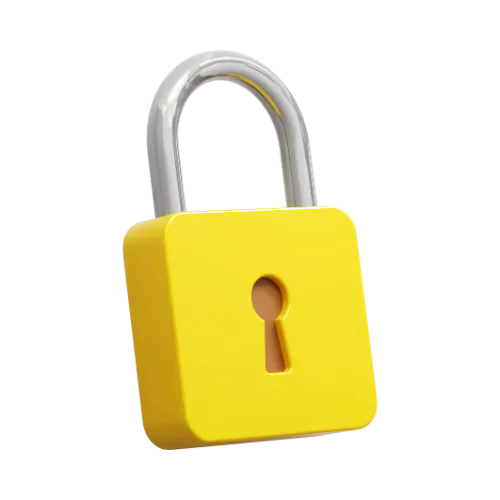 Padlock symbolizing exclusive roofing leads