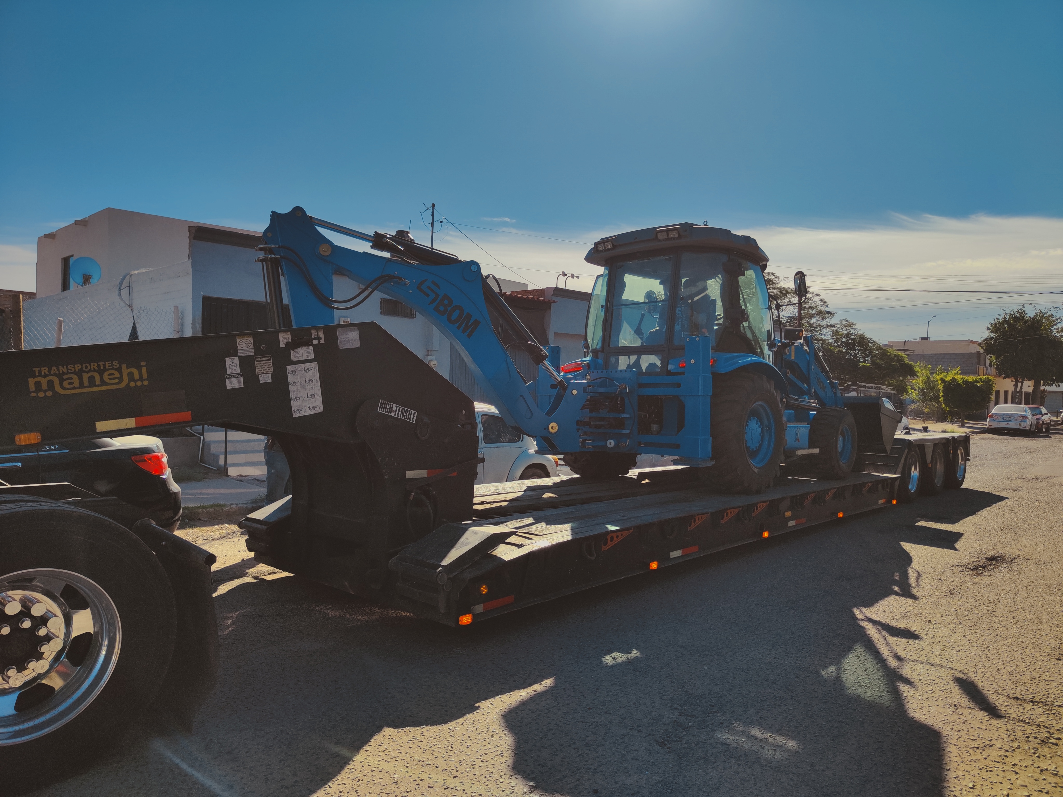 Excavadora GBOM para construcción en Hermosillo Sonora