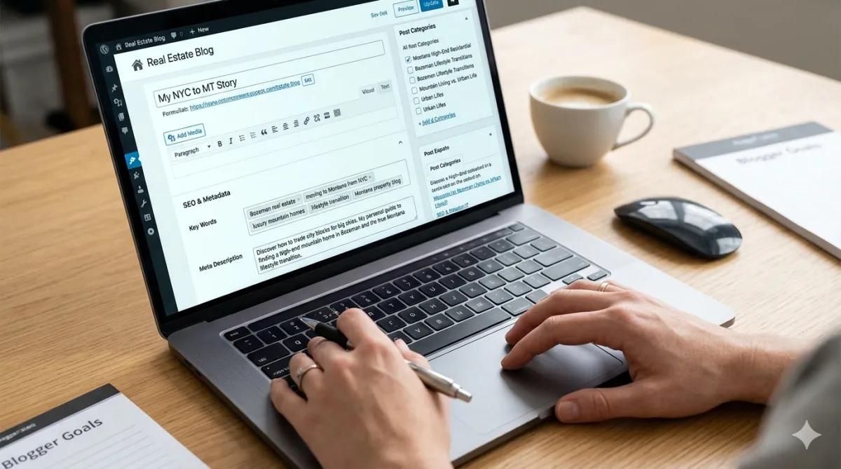 I rebuilt my real estate blog in a day. Here's what was actually broken, and why it matters for your business too.