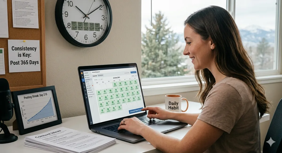 Why Does Posting Consistently Matter More Than Posting Perfectly?