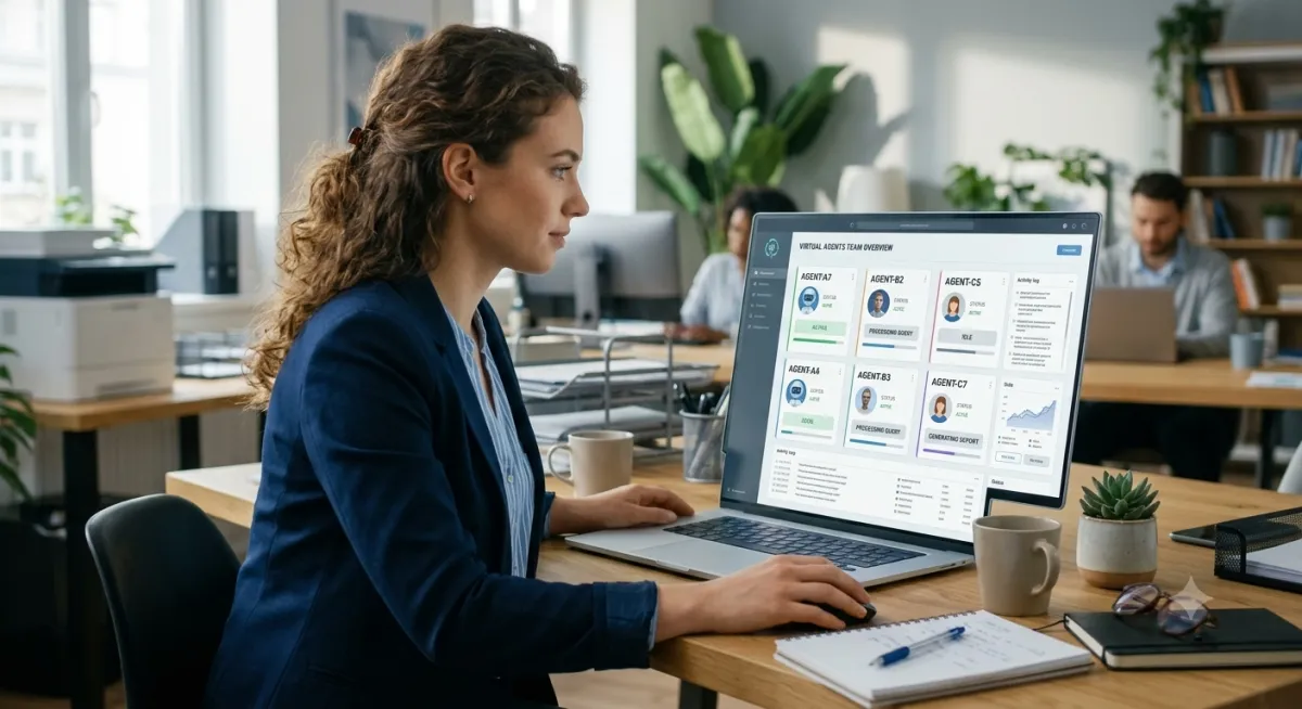 When Someone Claims a Team of AI Agents Runs Their Business, What Is Actually Running?