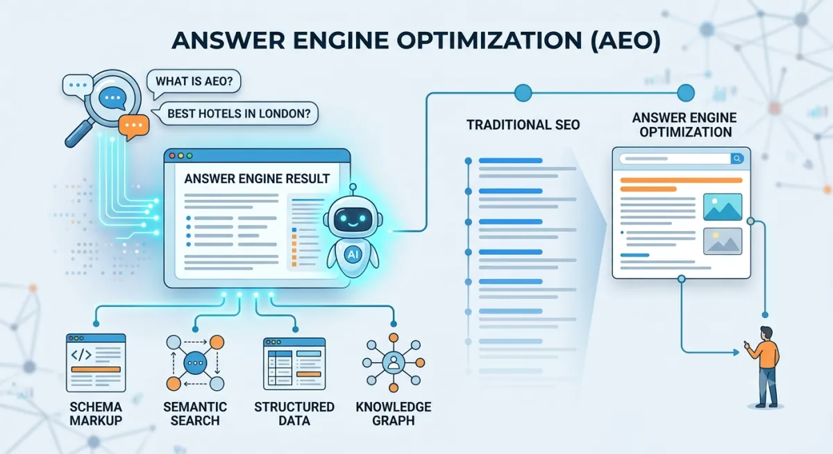 What is AEO: how Answer Engine Optimization decides which businesses AI engines cite in their answers
