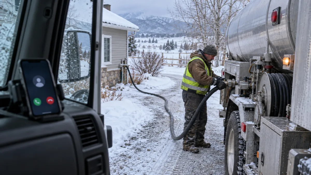 Editorial cover asking how fuel distributors take orders without losing them