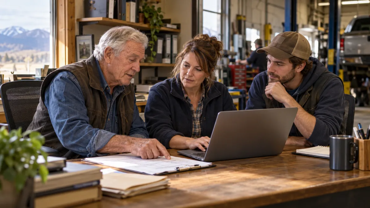Editorial cover asking what a family business should know before buying technology