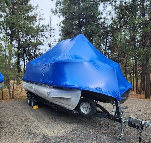 boat shrink wrap liberty lake, wa