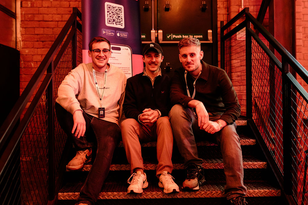 Chris Tremlett, David Tremlett and Rich Devenport, the founders of Gatha