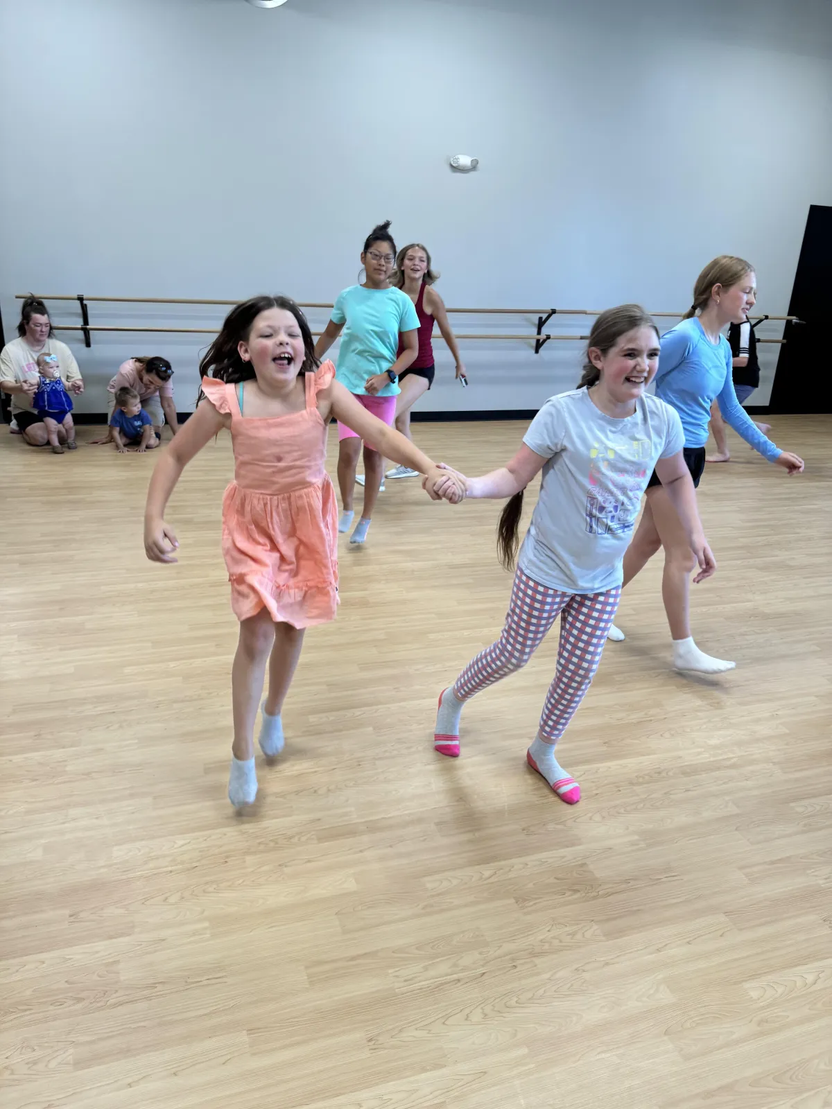 Special Steps Dance Camp kids having fun