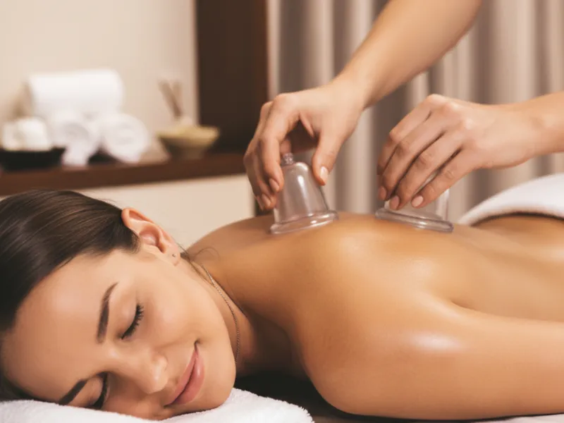 Cupping therapy add on in Houston for muscle tension relief