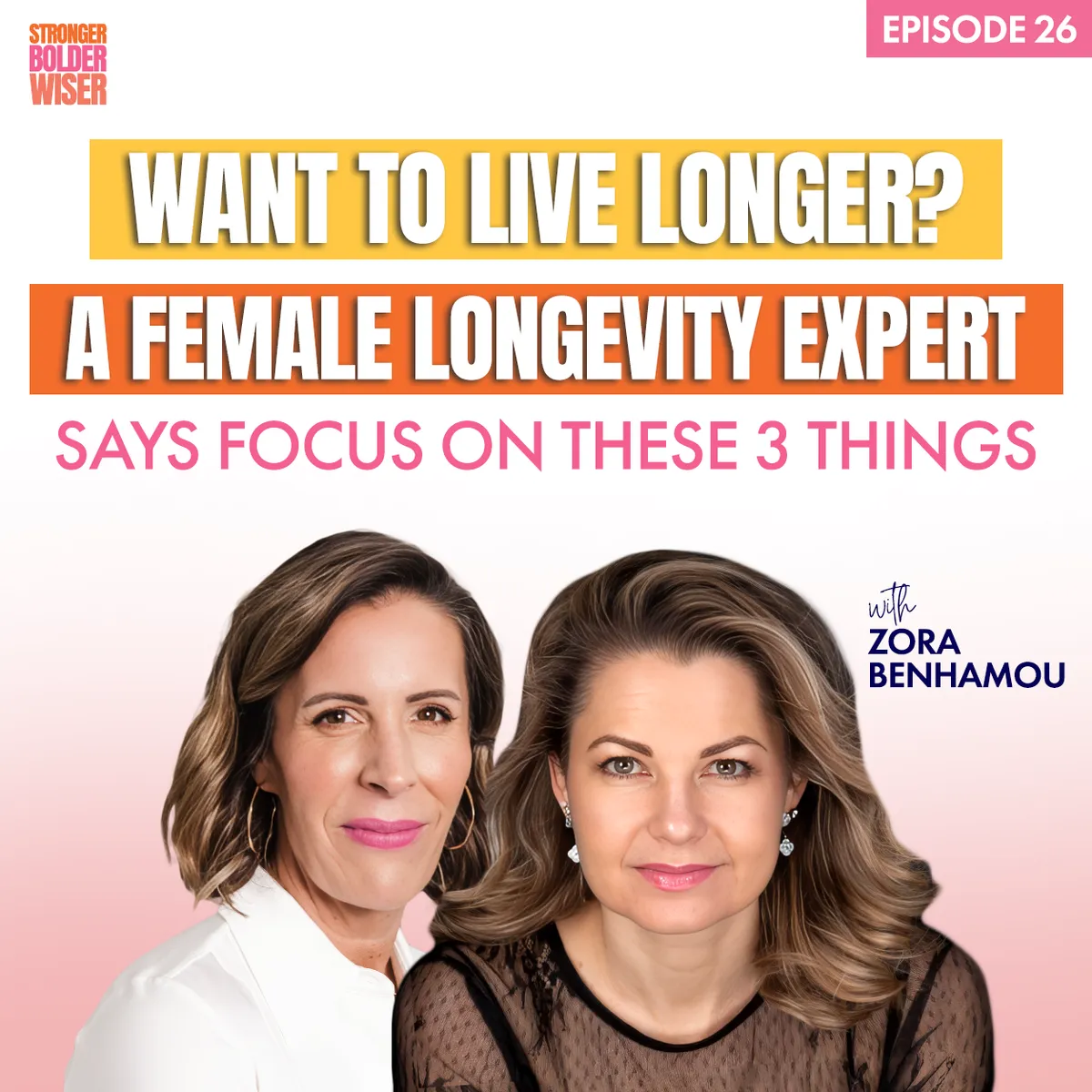 Want to Live Longer? A Female Longevity Expert Says Focus on These 3 Things | Zora Benhamou
