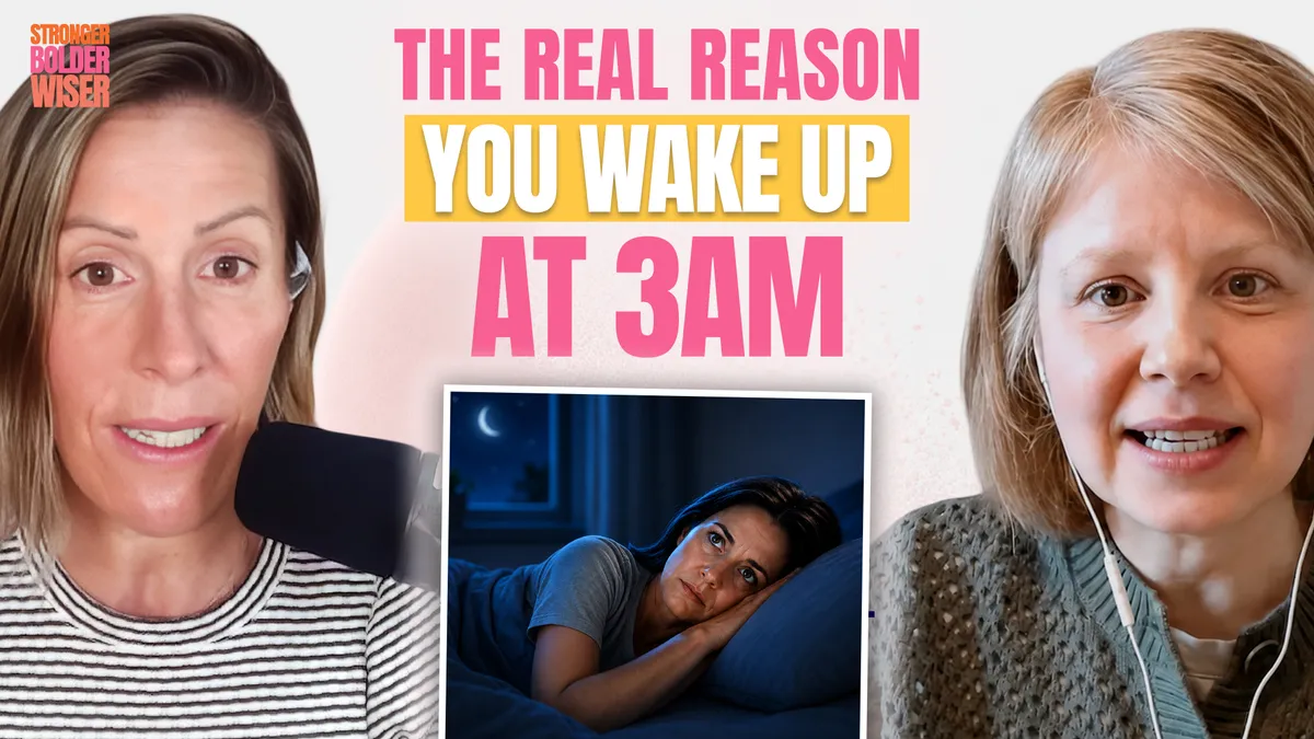 Why Are You Waking Up at 3AM? The Real Reasons Women Can't Sleep Through the Night with Annika Carroll